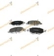 Brake Pads ABAKUS | Ford Transit from 2000 to 2006 | Front Axle | OEM Similar to 1144288 | 1318147