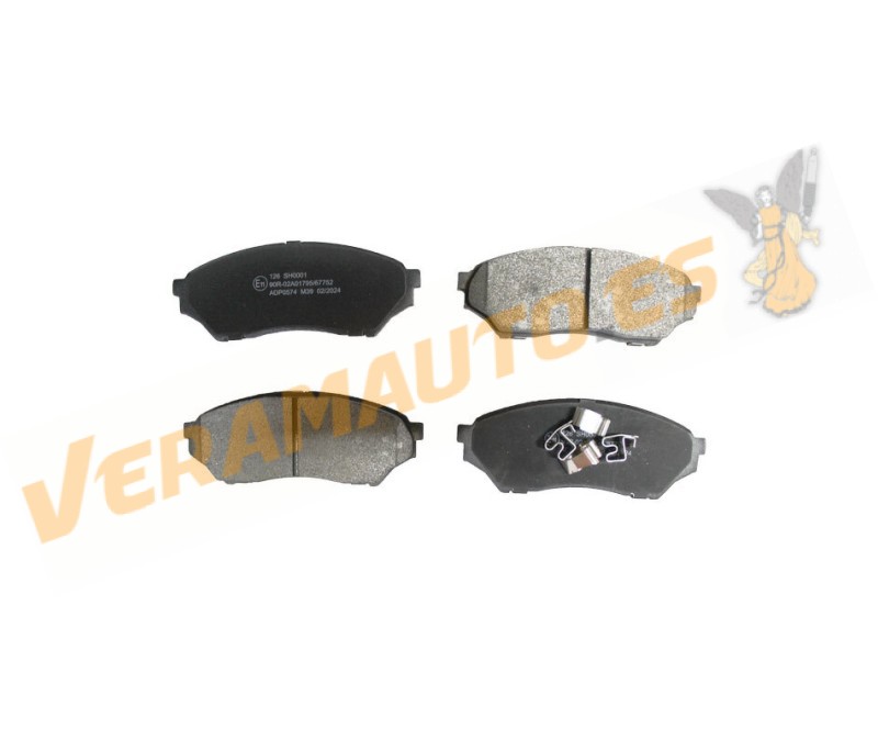 Brake Pads ABAKUS | Mitsubishi Pajero Pinin from 1999 to 2007 | Front Axle | Sumitomo Brake System | OEM Similar to MR475453