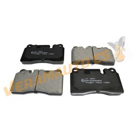 Brake Pads ABAKUS | Audi TT | Volkswagen Touareg | Front Axle | Brembo Brake System | OEM 8J0698151K