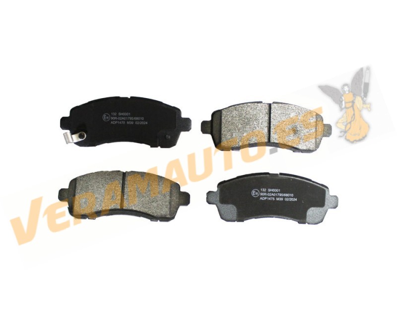 Mazda 2 Front Brake Pad Set (DE_DH_)  2 | TRW Brake System | With Wear Indicator | Similar OEM D6Y13328Z | D6Y13328ZA