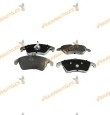 Pastillas de Freno ABAKUS | Mercedes Clase C W204 | Clase E W212 | Eje Delantero | Sistema de Frenos TRW | OEM A0074205820