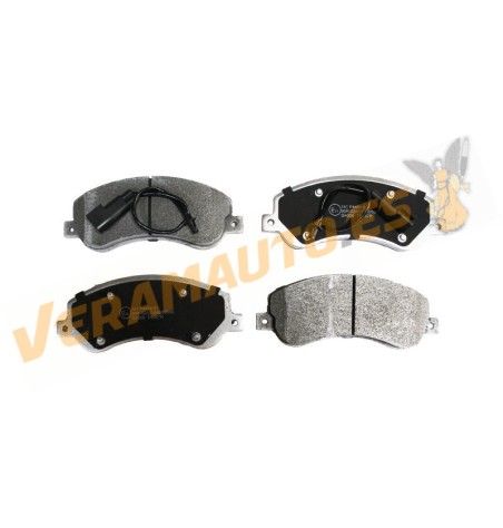 Pastillas de Freno ABAKUS | Ford Transit de 2006 a 2014 | Eje Delantero | Sistemas de Frenos Bosch | OEM Similar a 1371402