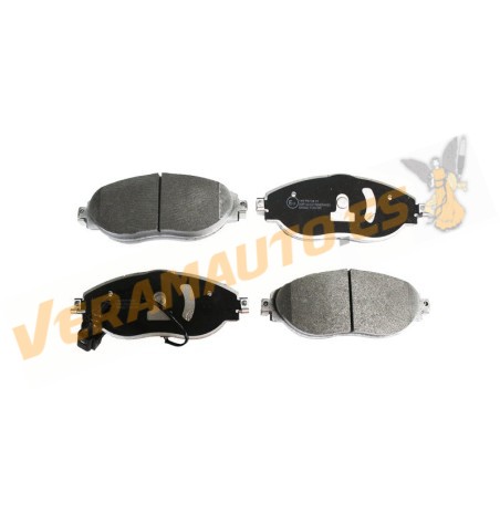 Brake Pads ABAKUS | Audi | SEAT | Skoda | Volkswagen | Front Axle | Including Wear Warning | OEM 3C0698151G
