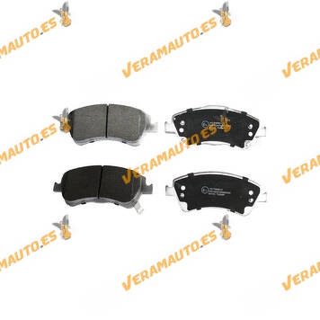 Brake Pads ABAKUS | Toyota Auris Avensis Corolla | Front Axle | With Wear Indicator | OEM 446502190