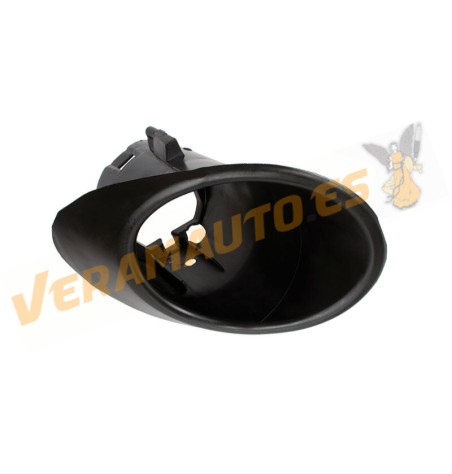 Cerco | Marco de Antiniebla Citroen Berlingo (7_) | Peugeot Partner (B9) de 06-2012 a 06-2018 | Derecho | Negro | OE 7452 VP