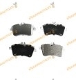 Brake Pads ABAKUS | Mercedes A-Class W169 | B-Class W245 | Front Axle | Wear Indicator Prepared | OEM 1694200820