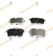Brake Pads ABAKUS | Mercedes A-Class W169 | B-Class W245 | Front Axle | Wear Indicator Prepared | OEM 1694200820