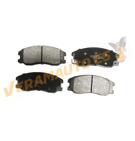 Brake Pads ABAKUS | Opel Antara | Chevrolet Captiva | Front Axle | Mando Brake System | OEM Similar to 20789468