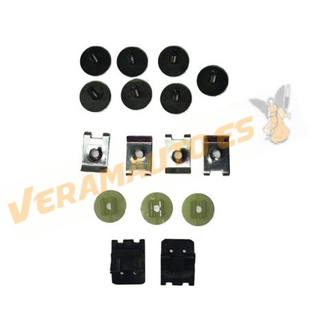 Juego Tornillería Protección Bajo Radiador Ford Focus II (DA) de 2004 a 2010 C-MAX (C214) de 2007 a 2010 | OE Similar 1131678