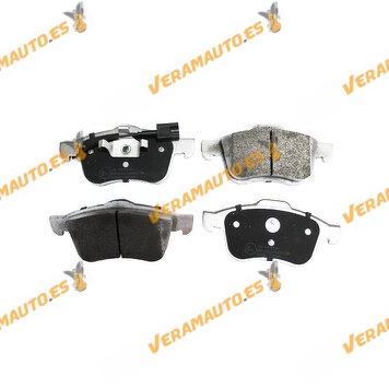 Pastillas de Freno ABAKUS | FIAT Doblo Ducato | Opel Combo | Eje Delantero | Sistema de Frenos ATE | OEM 77365796