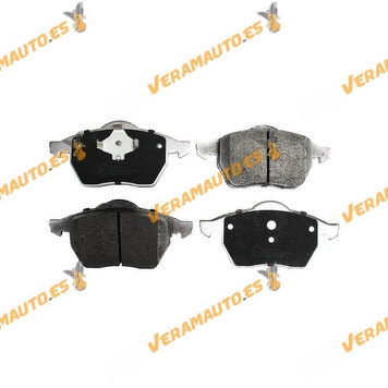 Brake Pads ABAKUS | Audi A4 | Volkswagen Passat | Front Axle | ATE Brake Systems | OEM 8D0698151A