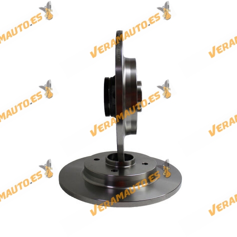 2 Rear Brake Discs with Wheel Hub Kit | Citroen Berlingo | C4 Picasso | Peugeot 3008 | 5008 | Partner | 4249.45