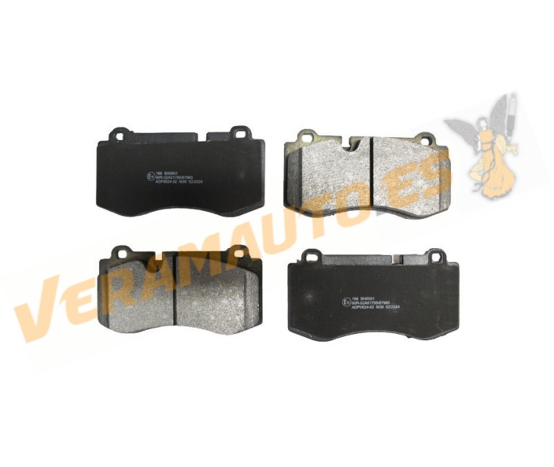 Pastillas de Freno ABAKUS | Mercedes Clase E W211| S W221 | Eje Delantero |  Sistema de Frenos Brembo | OEM A0044208020