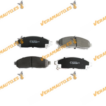 Pastillas de Freno ABAKUS | Nissan Navara NV200 Pathfinder | Eje Delantero | Sistema de Frenos Tokico | OEM 41060EA025