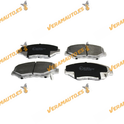Pastillas de Freno ABAKUS | Honda Civic | CR-V | Eje Delantero | Sistemas de Freno AKEBONO | OEM Similar a 45022TEAT00
