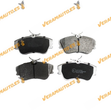 Brake Pads ABAKUS | Volkswagen Transporter T4 | Front Axle | Not Prepared for Wear Indicator | OEM 701698151E