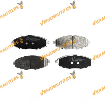 Pastillas de Freno ABAKUS | Daewoo Lanos Matiz | Chevrolet Matiz Spark | Eje Delantero | OEM Similar 96316582