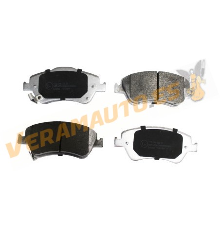 Pastillas de Freno ABAKUS | Toyota Auris Corolla | Eje Delantero | Sistemas de Freno Bosch | OEM 446502210