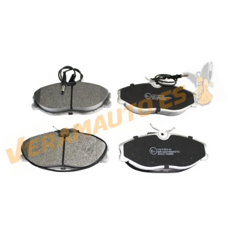 Brake Pads Abakus | Citroen Xsara ZX | Peugeot 306 406 607 | Front Axle | With Wear Indicator | OEM 425144