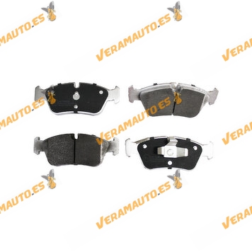 Brake Pads ABAKUS | BMW 1 Series E81 E87 | 3 Series E90 E91 | Front Axle | ATE Brake System | OEM 34116769763