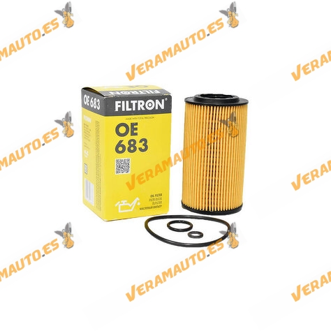 Filtro Aceite FILTRON Honda Accord VII (CL|CM|CN) | CR-V (RD) | FR-V (BE) | 2.2 i CTDi | OE 15430-RBD-E01 | 15430-RBD-E02