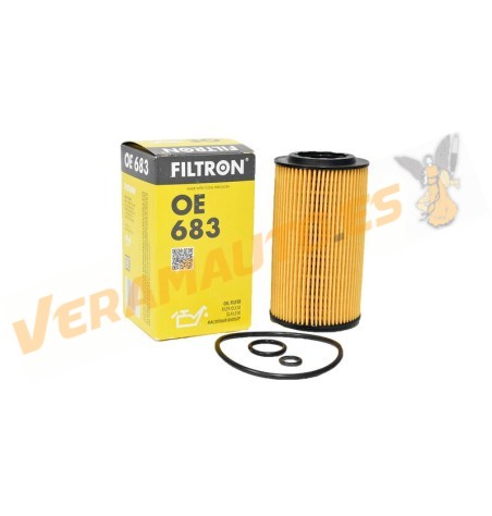 FILTRON Oil Filter Honda Accord VII (CL|CM|CN) | CR-V (RD) | FR-V (BE) | 2.2 i CTDi | OE 15430-RBD-E01 | 15430-RBD-E02