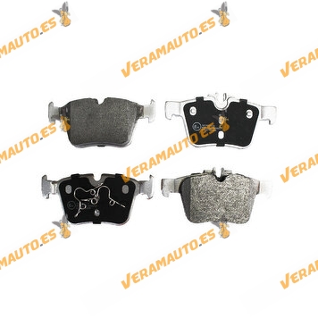 Pastillas Freno Abakus Mercedes Clase C W205 | Eje Trasero | Sistema de Frenos Continental | OE A0004208200