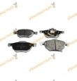 Pastillas de Freno ABAKUS | Honda Accord VII de 2003 a 2008 | Eje Delantero | Sistema de Frenos ATE | OEM 45022SEAE01