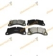 Brake Pads ABAKUS | Porsche Cayenne | Volkswagen Touareg | Front Axle | Brembo Brake System | OEM 7P5698151D