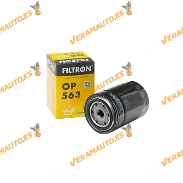 Filtro Aceite FILTRON OP 563 FLOP563 | Alfa Romeo | Porsche | GAZ | Daewoo | Lublin | Land Rover | Ford | OE 894414778