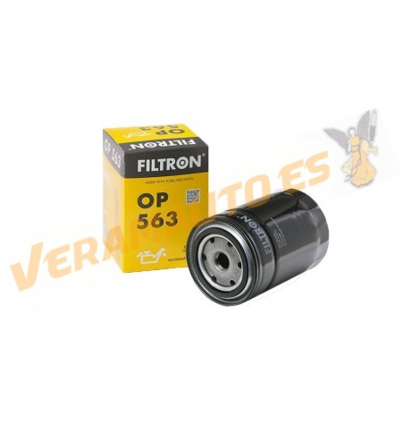 Oil Filter FILTRON OP 563 FLOP563 | Alfa Romeo | Porsche | GAZ | Daewoo | Lublin | Land Rover | Ford | OE 894414778 | 69115561