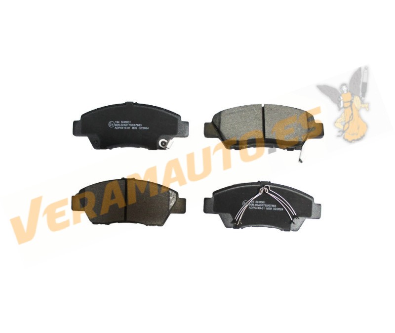 Brake Pads ABAKUS | Honda Jazz Insight CR-Z | Front Axle | Akebono Brake System | OEM 45022TARG00