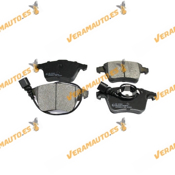 Pastillas de Freno ABAKUS | Volkswagen Touareg de 2002 a 2010 | Sistemas de Frenos ATE |OEM Similar a 7L6698151B