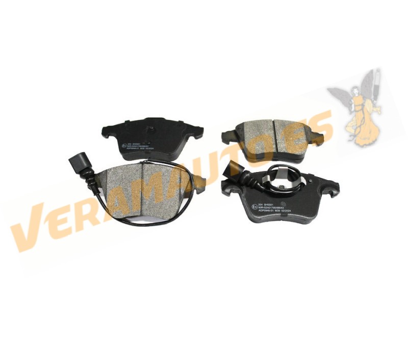 Brake Pads ABAKUS | Volkswagen Touareg from 2002 to 2010 | Front Axle | ATE Brake System | OEM 7L6698151B