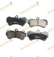 Front Brake Pad Set for Mercedes G-CLASS (W463) Porsche Cayenne (9PA) Volkswagen Touareg (7L) Similar to 4634205500