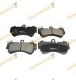 Front Brake Pad Set for Mercedes G-CLASS (W463) Porsche Cayenne (9PA) Volkswagen Touareg (7L) Similar to 4634205500