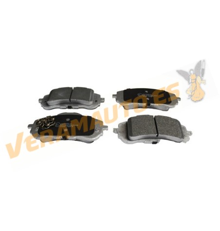 Brake Pads ABAKUS | Citroen Berlingo | Peugeot 308 | Front Axle | Bosch Brake System | OEM 1610428780