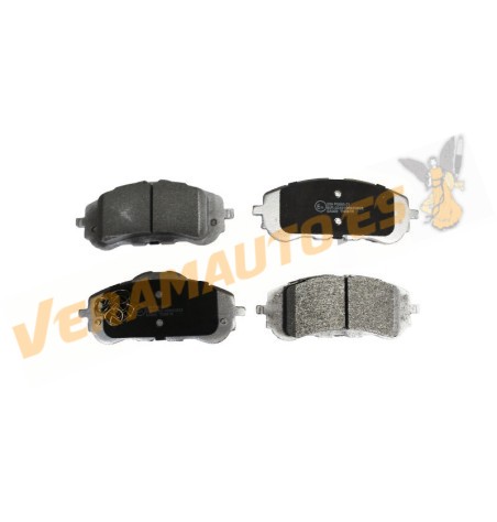 Brake Pads ABAKUS | Citroen Berlingo | Peugeot 308 | Front Axle | Bosch Brake System | OEM 1610428780