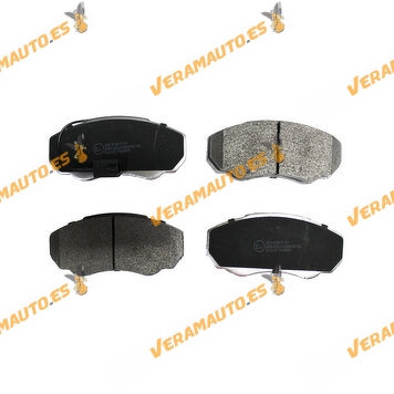 Brake Pads ABAKUS | Front Axle | Citroen Jumper | Fiat Ducato | Peugeot Boxer | OEM 9949409