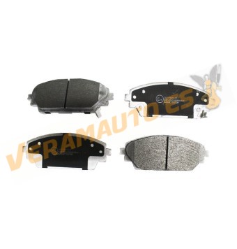 Brake Pads ABAKUS | Mazda 3 from 2013 to 2019 | CX-3 from 2015 to 2025 | Front Axle | Akebono Brake System | OEM B4Y03328ZB