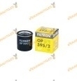 Oil filter OP 595/2 for Hyundai i10 | i20 | i30 | Kona | Kia Ceed | Spicy | River | Stonic | Xceed | OE 26300-03001
