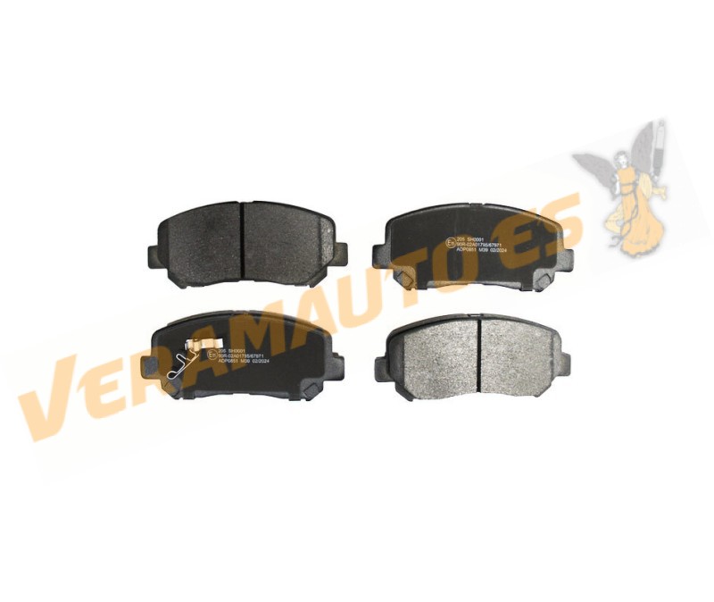 Brake Pads ABAKUS | Mazda CX-5 | Front Axle | Akebono Brake System | OEM Similar to K0Y13328ZA