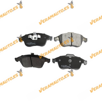 Pastillas Freno Clio IV Laguna III Megane III Scenic III | Delanteras | Sin Indicador de Desgaste | Abakus  | OEM 440608746R
