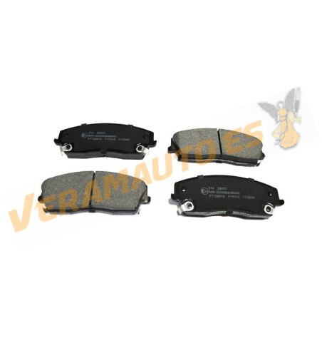 Pastillas de Freno ABAKUS | Chrysler 300C | Lancia Thema | Dodge Magnum | Eje Delantero | Sistema Frenos Bosch | OEM 05174001AA