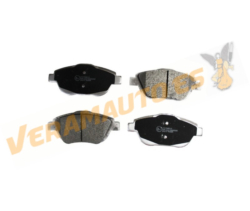 Brake Pads Abakus Citroen | Opel | Peugeot | Front Axle | Not prepared for Wear Indicator | OEM 1611837880