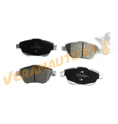 Brake Pads Abakus Citroen | Opel | Peugeot | Front Axle | Not prepared for Wear Indicator | OEM 1611837880