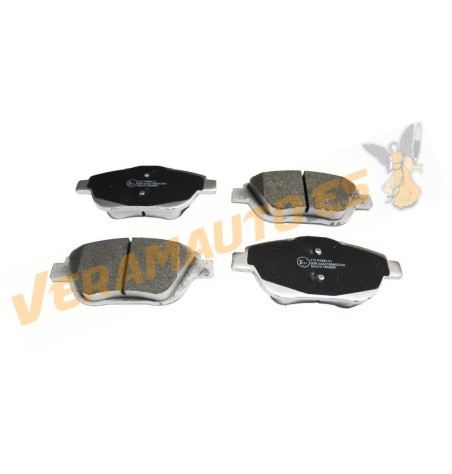 Brake Pads Abakus Citroen | Opel | Peugeot | Front Axle | Not prepared for Wear Indicator | OEM 1611837880