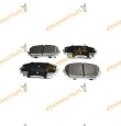 Front Brake Pad Set for Kia Picanto from 2011 to 2024 | Similar OEM 581011YA30