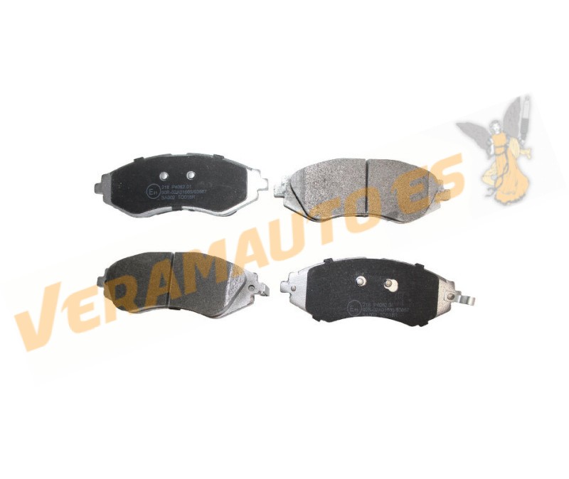 Brake Pads ABAKUS | Daewoo Nubira Leganza | Front Axle | Akebono Brake System | OEM Similar to 96405129
