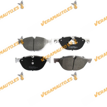 Brake Pads ABAKUS | BMW 5 Series F10 F11 | 6 Series | 7 Series | Front Axle | ATE Brake System | OEM 34116851269